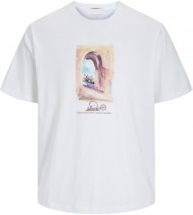 Jack & Jones Hydra Crew Neck T-Shirt Bright White