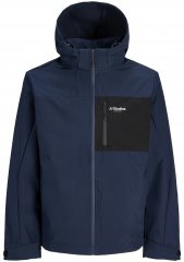 Jack & Jones North Softshelljakke marineblå