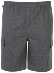 Kam Jeans Cargosweatshorts Grå
