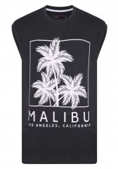 Kam Jeans Malibu Sleeveless Charcoal