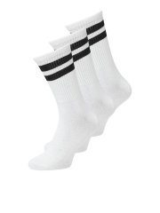Jack & Jones Travis Tennissokker Hvit 3-pakning