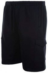 Espionage LW051 cargo sweatshorts svart