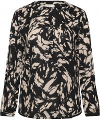 Kaffe Curve Mila Ami Bluse Svart