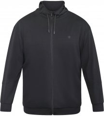 North Latitude 61325 Cardigan med Hette Svart