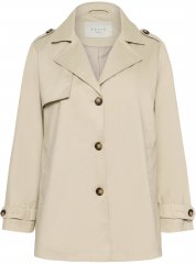 Kaffe Curve Tricia Jakke Fjærgrå