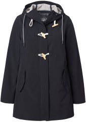 Ulla Popken HYPRAR Water-Repellent Softshell Jacket Black