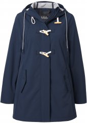 Ulla Popken HYPRAR Water-Repellent Softshell Jacket Navy