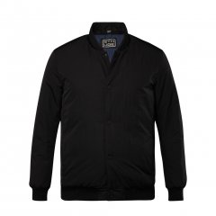 STHUGE Bomber Jacket Quilted Black