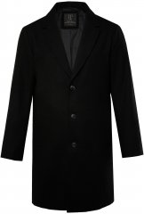 JP1880 Coat Classic Wool Blend Black