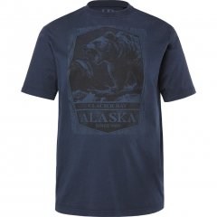 JP1880 T-Shirt Short Sleeve Alaska Navy