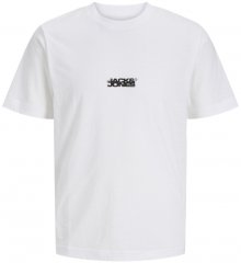 Jack & Jones Sago Branded Crew Neck T-Shirt Bright White