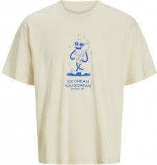 Jack & Jones Unexpect Crew Neck T-Shirt Antique White