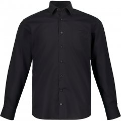 JP1880 Shirt Business Kent Collar Long Sleeve Black TALL