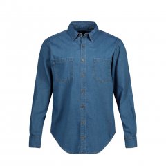 JP1880 Shirt Denim Long Sleeve Blue TALL