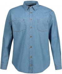 JP1880 Shirt Denim Long Sleeve Light Blue TALL