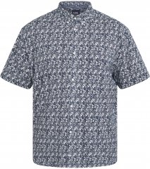North Latitude 61114 All-Over Print Jerseypiké Marineblå