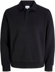 Jack & Jones Bradley Sweatshirt Polo Black