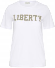 Kaffe Curve June T-skjorte Hvit