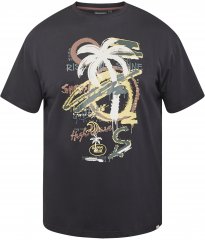 North Latitude 61360 T-Skjorte med Trykk Svart