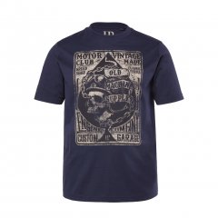 JP1880 T-Shirt Motorclub Blue