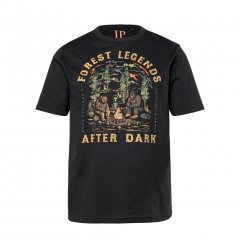 JP1880 T-Shirt Short Sleeve Forest Legends Black