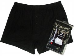 Espionage U001 2-Pack Boxershorts Black/White