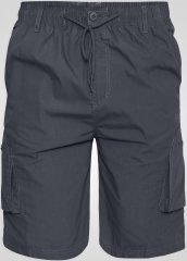 D555 Nick Cargoshorts med Elastisk Midje Grå