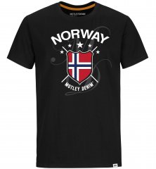 Motley Denim Norway T-shirt Black