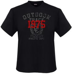 Adamo Outdoor track Comfort fit T-shirt Black