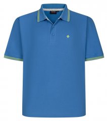Espionage P232 Pikepoloskjorte turq/lime