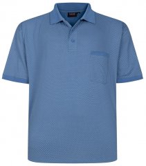 Espionage P234 mønstret poloskjorte