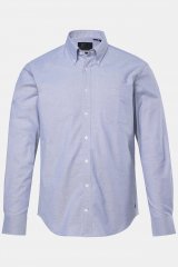 JP1880 Oxford Shirt Flexnamic Long Sleeve Grey