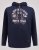 D555 Hector Adventurer Printed Zip Through Hoody Mørkeblå - Gensere og hettegensere - Store hettegensere - 2XL-14XL