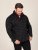 D555 Chandler Reno 1/4 Zip Neck Sweatshirt With Bear Logo Svart - Gensere og hettegensere - Store hettegensere - 2XL-14XL