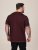 D555 Baldwin Grumpy Old Man Club Print Crew Neck T-shirt Burgundy/ Black Twist - T-skjorter - Store T-skjorter - 2XL-14XL