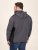 D555 Conrad Detachable Hood Bonded Fleece Zip Through Hoody Mørkeblå - Gensere og hettegensere - Store hettegensere - 2XL-14XL