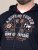 D555 Hector Adventurer Printed Zip Through Hoody Mørkeblå - Gensere og hettegensere - Store hettegensere - 2XL-14XL