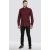 D555 Dawson Textured Shirt Dark Red - Skjorter - Store skjorter - 2XL-8XL
