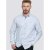 D555 Addington Printed Oxford Shirt Blue - Skjorter - Store skjorter - 2XL-8XL