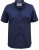 D555 Telford S/S Micro Ao Print Shirt Navy - Skjorter - Store skjorter - 2XL-8XL