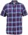 D555 Portland Check Button Down Collar S/S Shirt - Skjorter - Store skjorter - 2XL-8XL