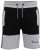 D555 Kirton Couture Elasticated Waistband Shorts Black/Charcoal - Sweatbukser og-shorts - Sweatbukser og Sweatshorts 2XL-12XL
