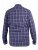 D555 Townsville Check Button Down Collar Shirt Navy - Skjorter - Store skjorter - 2XL-8XL