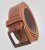 D555 Dylan Tan Bonded Leather Belt - Belter - Lange belter - W40-W70/2XL-8XL
