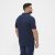 North Latitude Polo Navy Blue - Polo- & piqueskjorter - Poloskjorte i store størrelser - 2XL-8XL