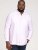 D555 Richard Long Sleeve Oxford Shirt Pink - Skjorter - Store skjorter - 2XL-8XL