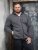 D555 Conrad Detachable Hood Bonded Fleece Zip Through Hoody TALL Mørkeblå - TALL gensere - TALL gensere for høye menn