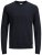 Jack & Jones Crew neck Knitted Sweater Navy - Gensere og hettegensere - Store hettegensere - 2XL-14XL