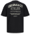 Jack & Jones JORSANTORINI BACK T-Shirt Black - T-skjorter - Store T-skjorter - 2XL-14XL