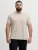 Jack & Jones Weston Piké Lys Beige - Polo- & piqueskjorter - Poloskjorte i store størrelser - 2XL-8XL
